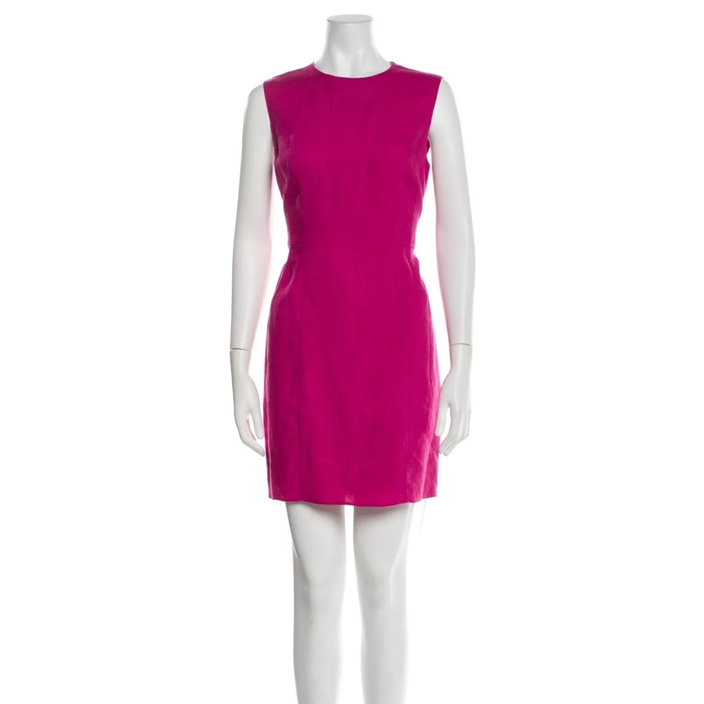 Theory Pink Sheath Mini Dress for Cocktail